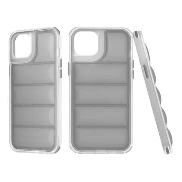 Techsuit Wave Shield Μαύρη (iPhone 15 Plus)