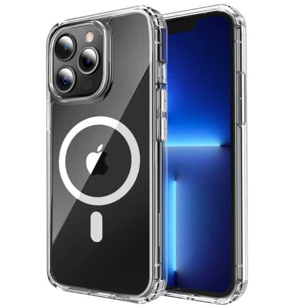 Techsuit Magsafe Pro Σιλικόνης Διάφανη (iPhone 13 Pro)