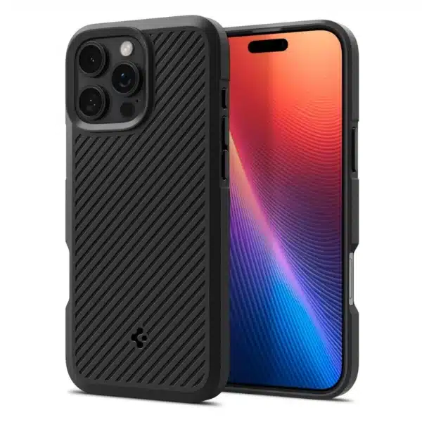 Spigen Core Armor Σιλικόνης Μαύρη (iPhone 16 Pro) ACS08157