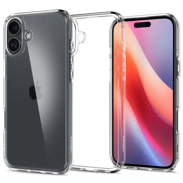 Spigen Ultra Hybrid Crystal Clear Ανθεκτικό Πλαστικό 2mm Διάφανη (iPhone 16) ACS08197