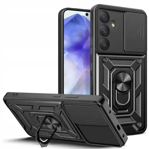 Tech-Protect Camshield Pro Μαύρη (Samsung Galaxy A55 5G)