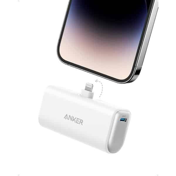 Anker Nano Power Bank 5000mAh 12W Lightning Λευκό