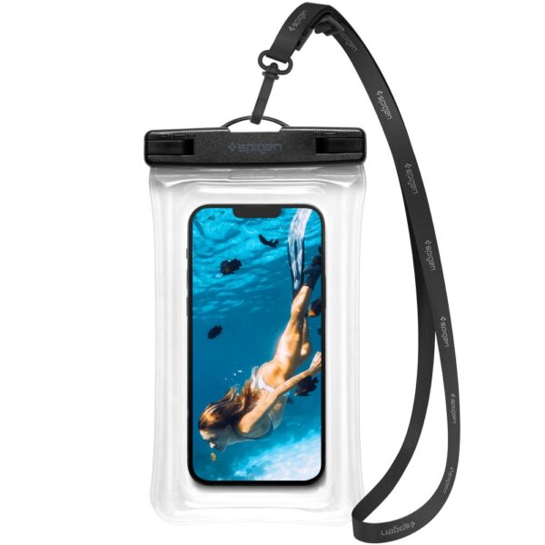 Spigen - Αδιάβροχη Θήκη (A610) - IPX8,για Κινητά, max 6.9" - Διάφανη