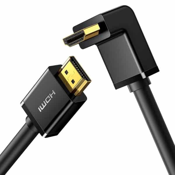 Ugreen - Video Cable (10173) - HDMI to Angled HDMI, 4k@30Hz, 2m - Μαύρο