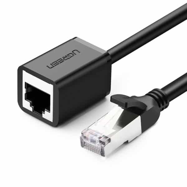 Ugreen - Ethernet Cable (11281) - Pure Copper Plated with Gold UTP Cat 6 Cable, 10Gbps, 2m - Μαύρο