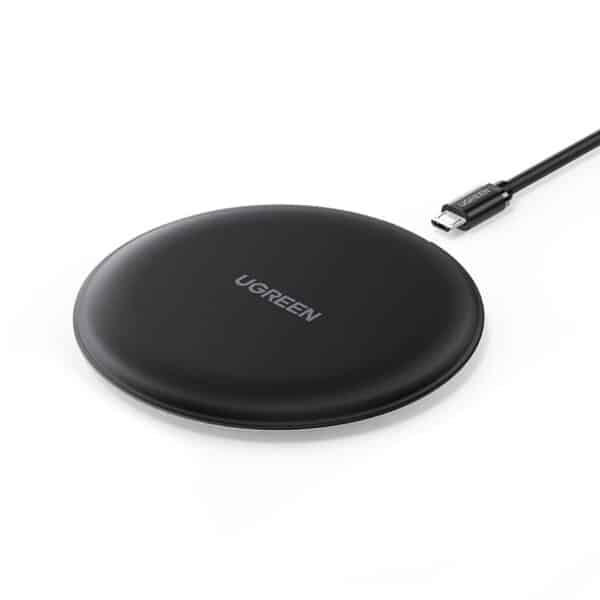 Ugreen - Ασύρματος Φορτιστής (80537) - 15W with Cable Micro-USB, 1m - Μαύρο