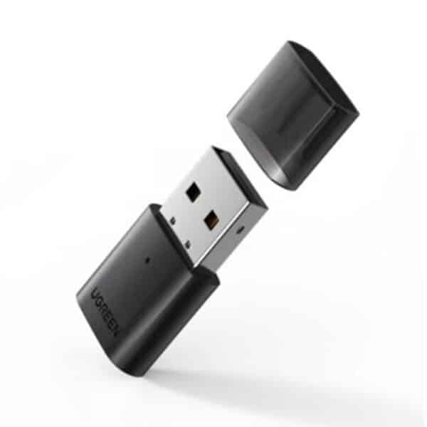 Ugreen - Wireless Adapter Bluetooth (80889) - for Keyboards, Phones, Earphones - Μαύρο
