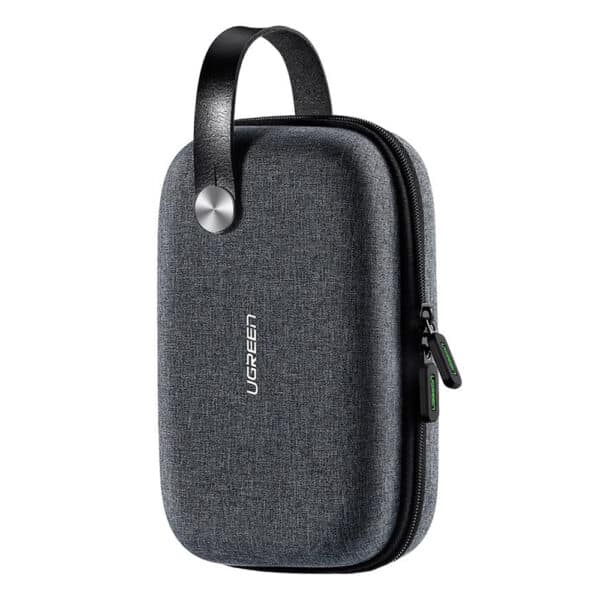 Ugreen - Θήκη Προστασίας (50903) Hard Disk SSD Case Τσάντα Ταξιδίου 20,3 x 12,9 x 7,2 cm - Γκρί