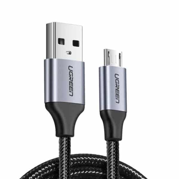 Ugreen - Data Cable (60147) - USB to Micro-USB, QC 2.0, 2A, 1.5m - Μαύρο