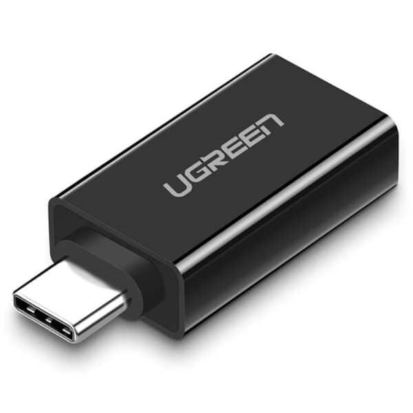 Ugreen - OTG Adapter (20808) - USB 3.0 to Type-C, up to 5Gbps - Μαύρο