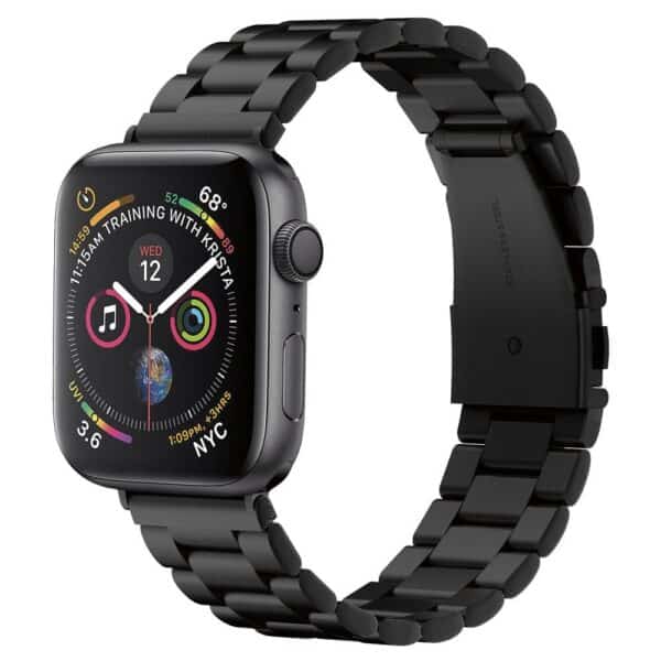 Spigen - Modern Fit - Apple Watch 1/2/3/4/5/6/7/8/9/10/SE/SE 2/Ultra/Ultra 2 (42/44/45/46/49mm) - Μαύρο