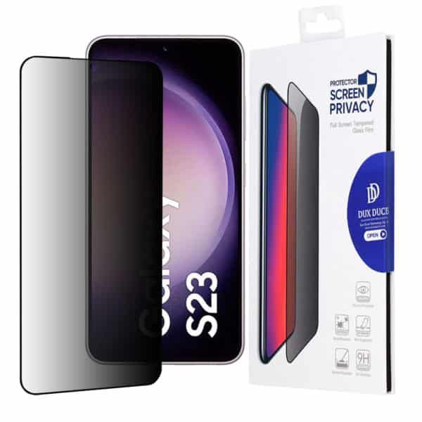 Dux Ducis - Tempered Glass Privacy - Samsung Galaxy S23 - Μαύρο