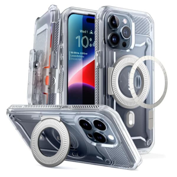 Supcase - Unicorn Beetle Pro MagSafe - iPhone 15 Pro - Διάφανη