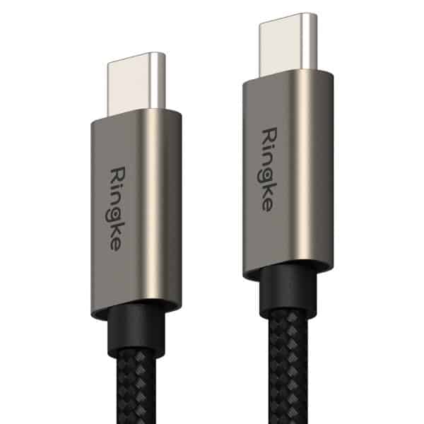 Ringke - Data Cable - Type-C to Type-C, 60W, 2m - Μαύρο