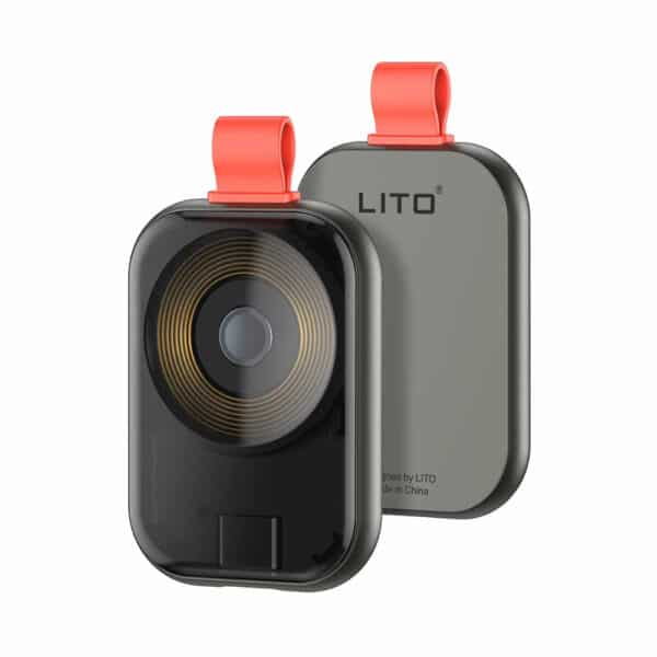 Lito - Ασύρματος Φορτιστής Magsafe (LC03) - για Apple Watch, with Keyring, Charge On the Go, 3.5W, 1A - Μαύρο