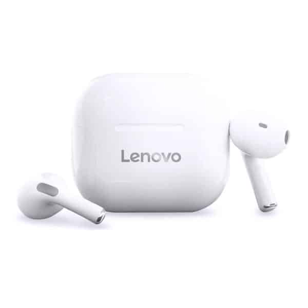 Lenovo - Ασύρματα Earbuds ThinkPlus LivePods (LP40) - Bluetooth 5.0, Ασύρματα, Half-In-Ear - Λευκό