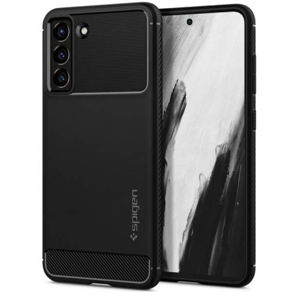 Spigen - Rugged Armor - Samsung Galaxy S21 FE - Μαύρο