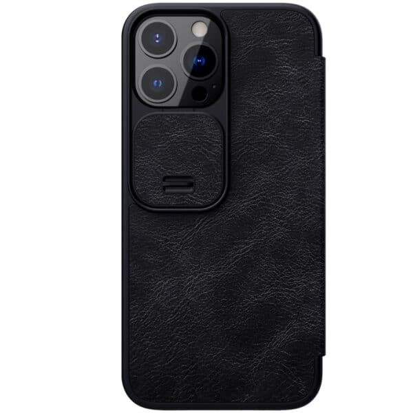 Nillkin - Qin Leather PRO Case - iPhone 13 Pro Max - Μαύρο