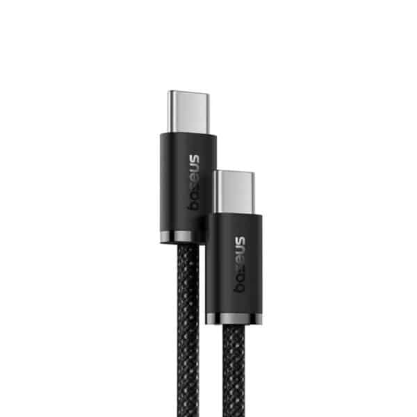 Baseus - Data Cable Dynamic 3 Series (P10367000111-01) - Type-C to Type-C, Fast Charging 100W, 480Mbps, 2m - Μαύρο