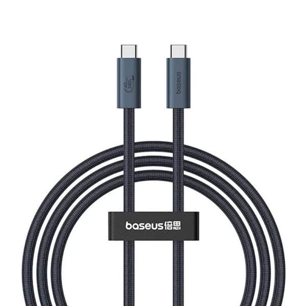 Baseus - Data Cable Flash Series 2 (P10311803111-00) - Fast Charge, USB-C, 240W, 1m - Μαύρο