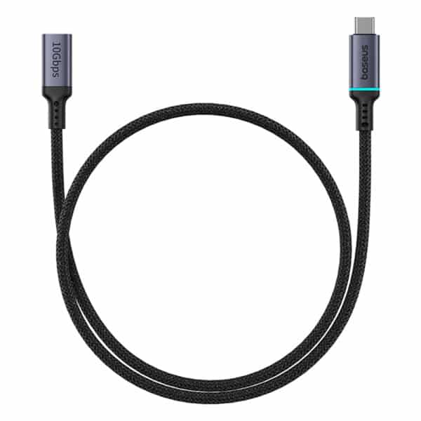 Baseus - Video Cable High Definition Series (B0063370C111-00) - Type-C to Type-C, 4K@60Hz, PD100W, 10Gbps, 0.5m - Μαύρο
