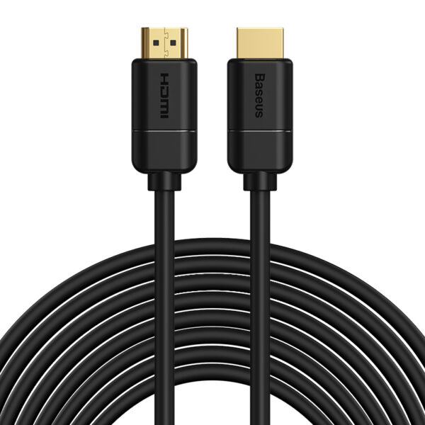 Baseus - Video Cable (CAKGQ-E01) - HDMI to HDMI, High Definition, 8m - Μαύρο