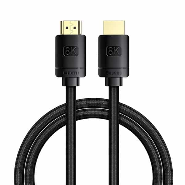 Baseus - Video Cable (CAKGQ-J01) - HDMI to HDMI, High Definition, 1m - Μαύρο