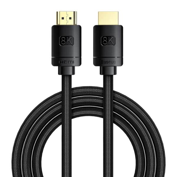 Baseus - Video Cable (CAKGQ-K01) - HDMI to HDMI, High Definition, 2m - Μαύρο
