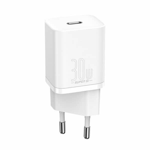 Baseus - Φορτιστής Super Si (CCSUP-J02) - Type-C, Fast Charge, 30W - Λευκό