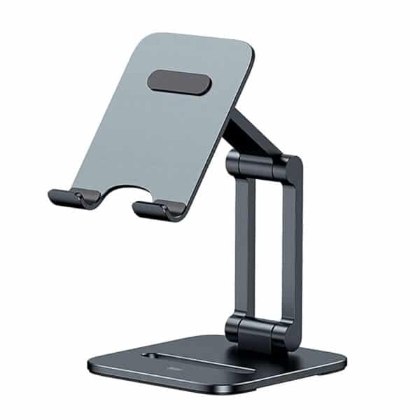 Baseus - Βάση Γραφείου Biaxial (LUSZ000013) - για Κινητό, Foldable,  Aluminum Alloy - Γκρί