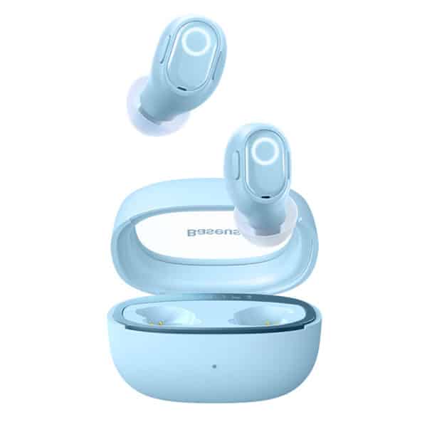 Baseus - Ασύρματα Earbuds WM02+ (NGTW370303) - True Wireless Stereo, Bluetooth V5.3, Smart Display - Blue