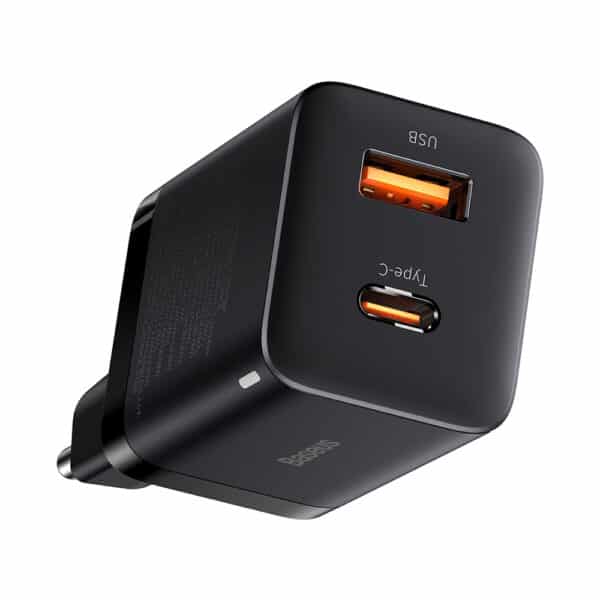 Baseus - Φορτιστής Super Si Pro (CCSUPP-E01) - Type-C, USB, Fast Charge, 30W - Μαύρο