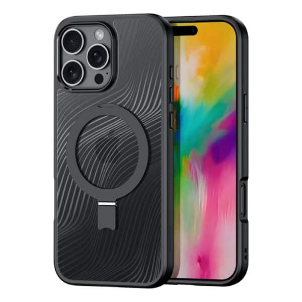 Dux Ducis - Aimo MagSafe Magnetic Stand - iPhone 16 Pro Max - Μαύρο