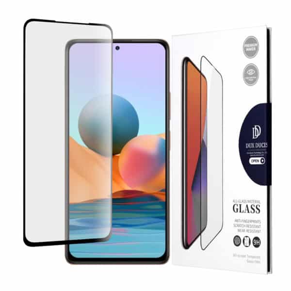 Dux Ducis - Tempered Glass - Xiaomi Redmi Note 10 Pro / Note 10 Pro Max - Μαύρο