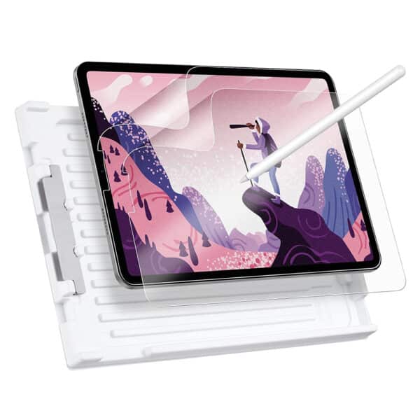 ESR - Paper-Feel (2 pack) - iPad Pro 12.9 (2018 / 2020 / 2021 / 2022) / iPad Air 13 (2024) - Matte Διάφανη