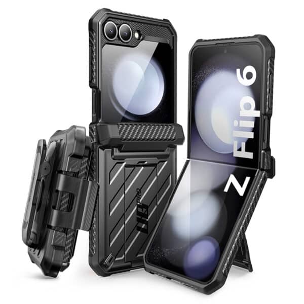 Supcase - Unicorn Beetle Pro - Samsung Galaxy Z Flip6 - Μαύρο