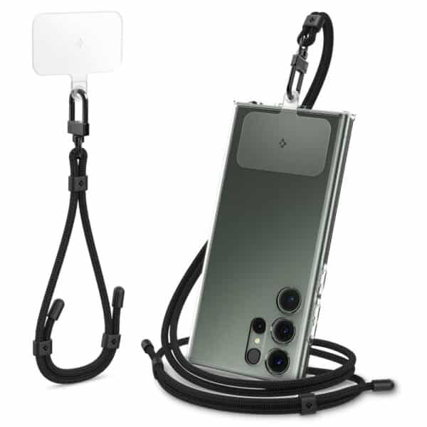 Spigen - Universal Λουράκι Λαιμού - Crossbody Lanyard for Phone Cases, 220 - 790mm - Μαύρο