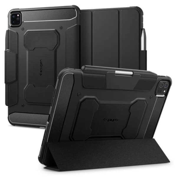 Spigen - Rugged Armor Pro - iPad Pro 11 (2024) - Μαύρο