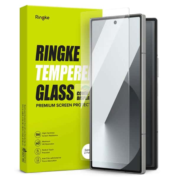 Ringke - Cover Display TempeΚόκκινο Glass (2 pack) - Samsung Galaxy Z Fold6 - Clear
