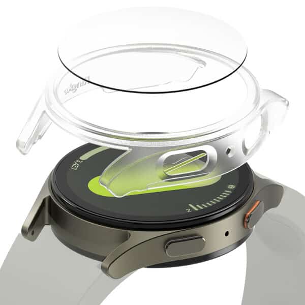 Ringke - Πλαστική Θήκη Slim + Screen Protector - Samsung Galaxy Watch7 44mm - Alpine Διάφανο