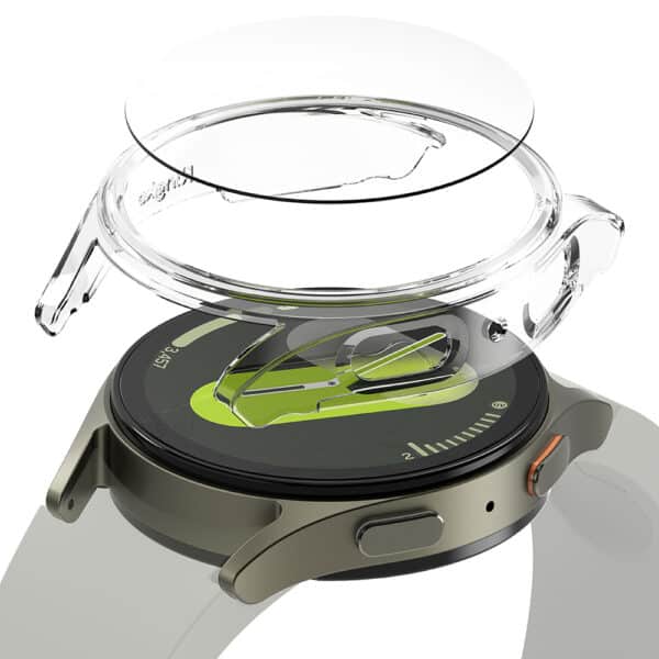 Ringke - Πλαστική Θήκη Slim + Screen Protector - Samsung Galaxy Watch7 44mm - Διάφανο
