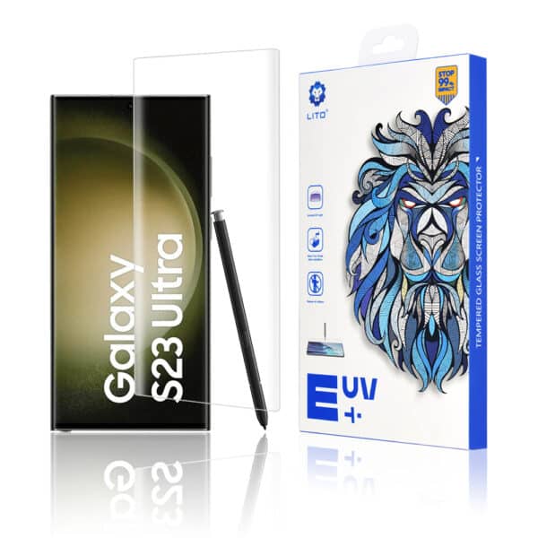 Lito - 3D UV Glass - Samsung Galaxy S23 Ultra - Διάφανο