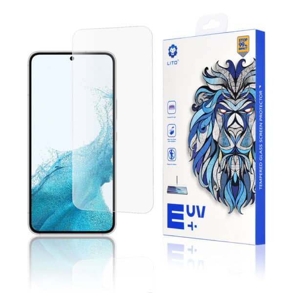 Lito - 3D UV Glass - Samsung Galaxy S22 5G / S23 - Διάφανο