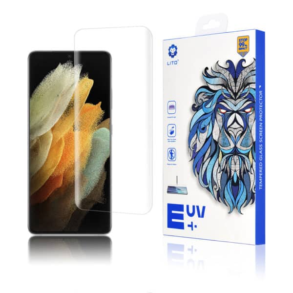 Lito - 3D UV Glass - Samsung Galaxy S21 Ultra - Διάφανο