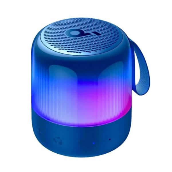 Anker - Ασύρματο Ηχείο SoundCore Glow Mini (A3136G31) - 360° Sound, 8W, IP67 - Μπλε