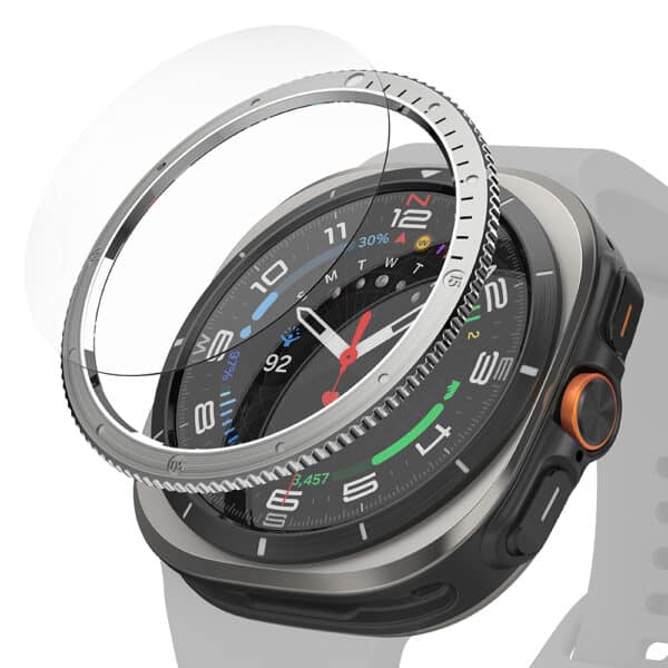 Ringke - Bezel Styling - Προστατευτικό Οθόνης Samsung Galaxy Watch Ultra 47mm - Ασημί (CB-GW7U-47-03)