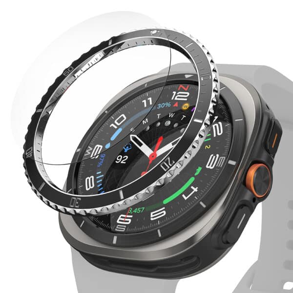 Ringke - Bezel Styling - Προστατευτικό Οθόνης Samsung Galaxy Watch Ultra 47mm - Μαύρο (CB-GW7U-47-80)