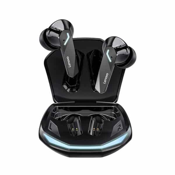 Lenovo - Wireless Earbuds (GM2 Pro) - Bluetooth 5.3, for Gaming Dual Mode, Low Latency, HD Calls, Ergonomic Design - Μαύρο