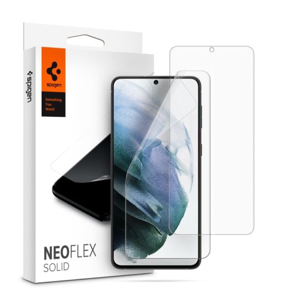 Spigen - Neo Flex (2 pack) - Samsung Galaxy S21 - Διάφανο