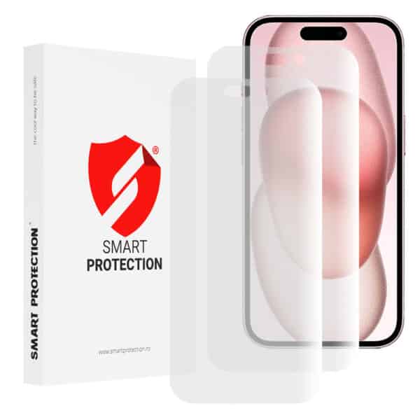 Smart Protection - Premium Classic (2 pack) - iPhone 15 - Διάφανο